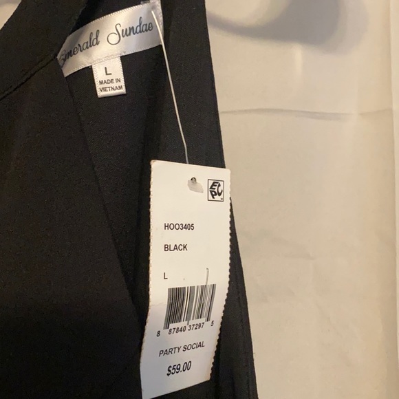 Mini Black Dress - Picture 4 of 4